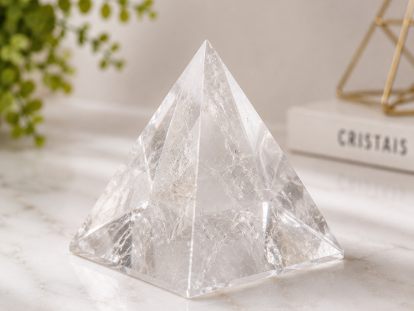 Pirâmide de Cristal de Quartzo: Como Usar para Amplificar a Energia do Ambiente