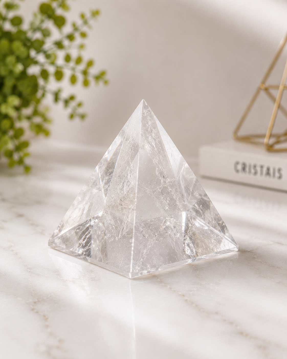 Pirâmide de Cristal de Quartzo: Como Usar para Amplificar a Energia do Ambiente