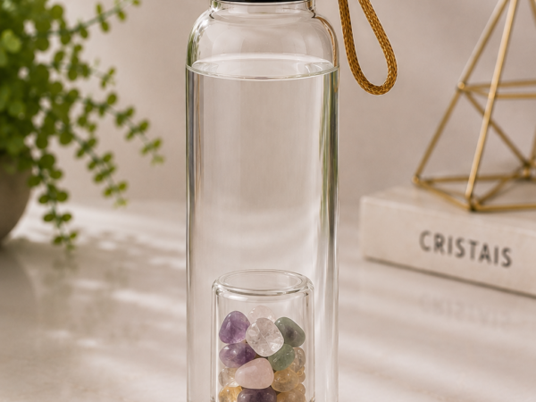 Garrafa elixir de cristais: o que avaliar na hora de escolher a sua