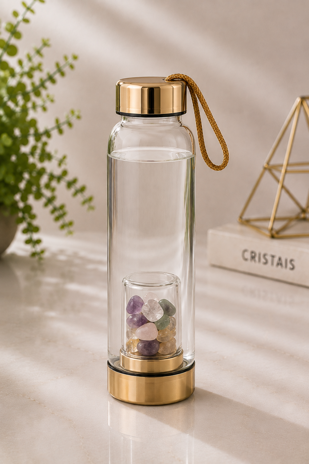 Garrafa elixir de cristais: o que avaliar na hora de escolher a sua