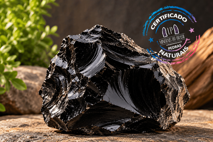 Obsidiana Negra: origem vulcânica, formação, propriedades e significado de uma das pedras de proteção mais conhecidas